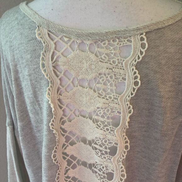 Ellison Gray Sweater w/ Crochet Back - Picture 5 of 6